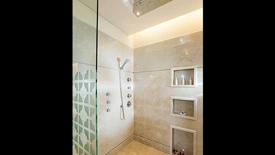 Just the 2 of us Garden View Pool Villa Shower Area